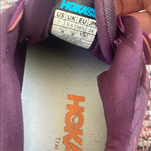Hoka Women's Purple Running Shoes - Picture 7 of 9